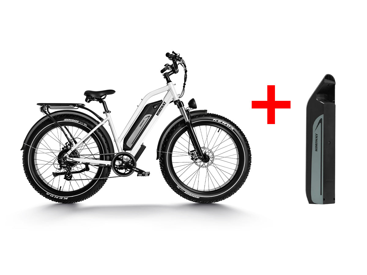 Himiway D3 ST (Cruiser ST) | D3 ST | All Terrain Step Thru Electric Bike