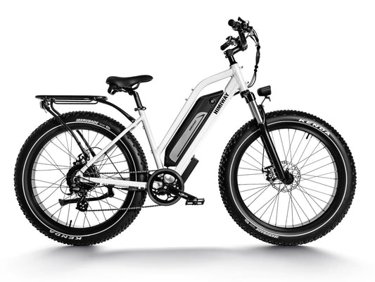 All Terrain Step Thru Electric Bike Cruiser Step-Thru